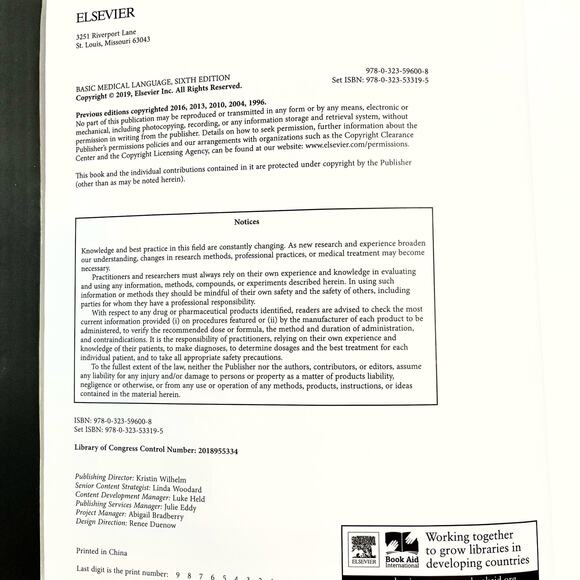 Basic Medical Language Sixth Edition - Book by Danielle S LaFleur - Picture 9 of 9